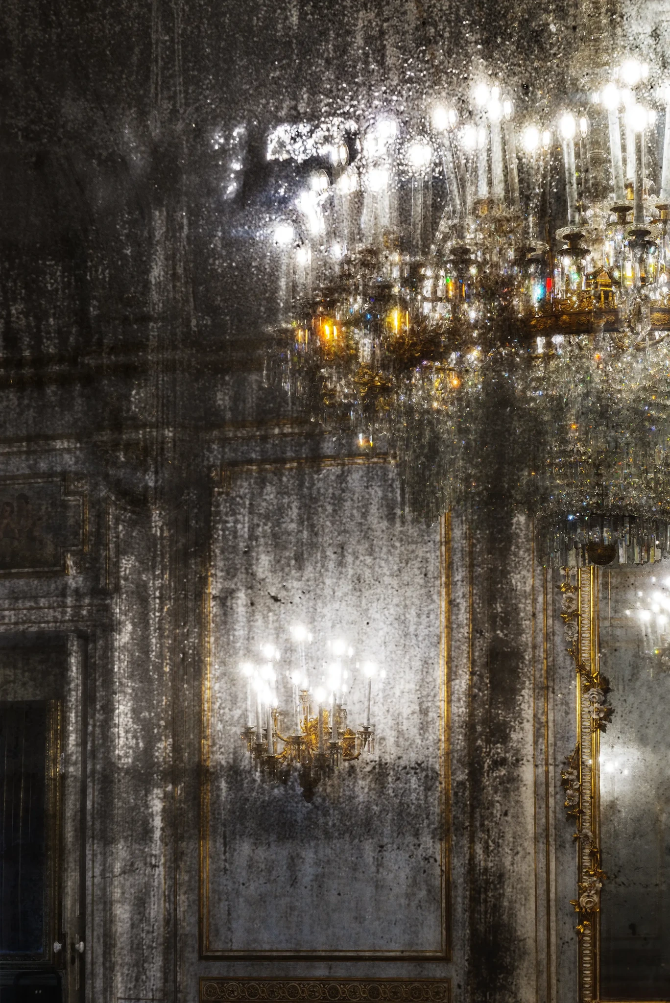Untitled (9178), 2018 photograph printed on satin 214 x 143 cm