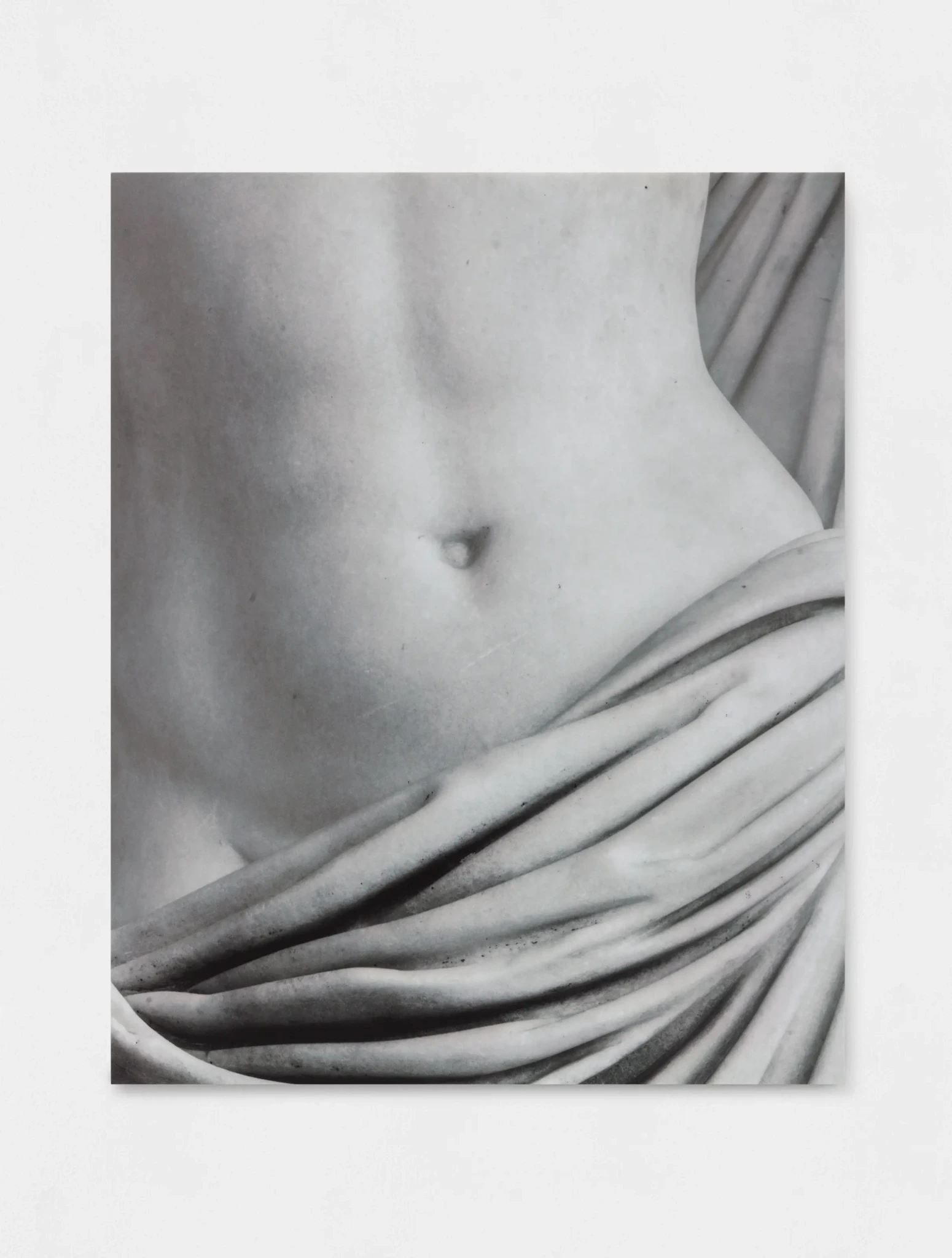 Untitled (9038), 2019 direct UV print on Bianco Carrara marble 100 x 80 x 4 cm