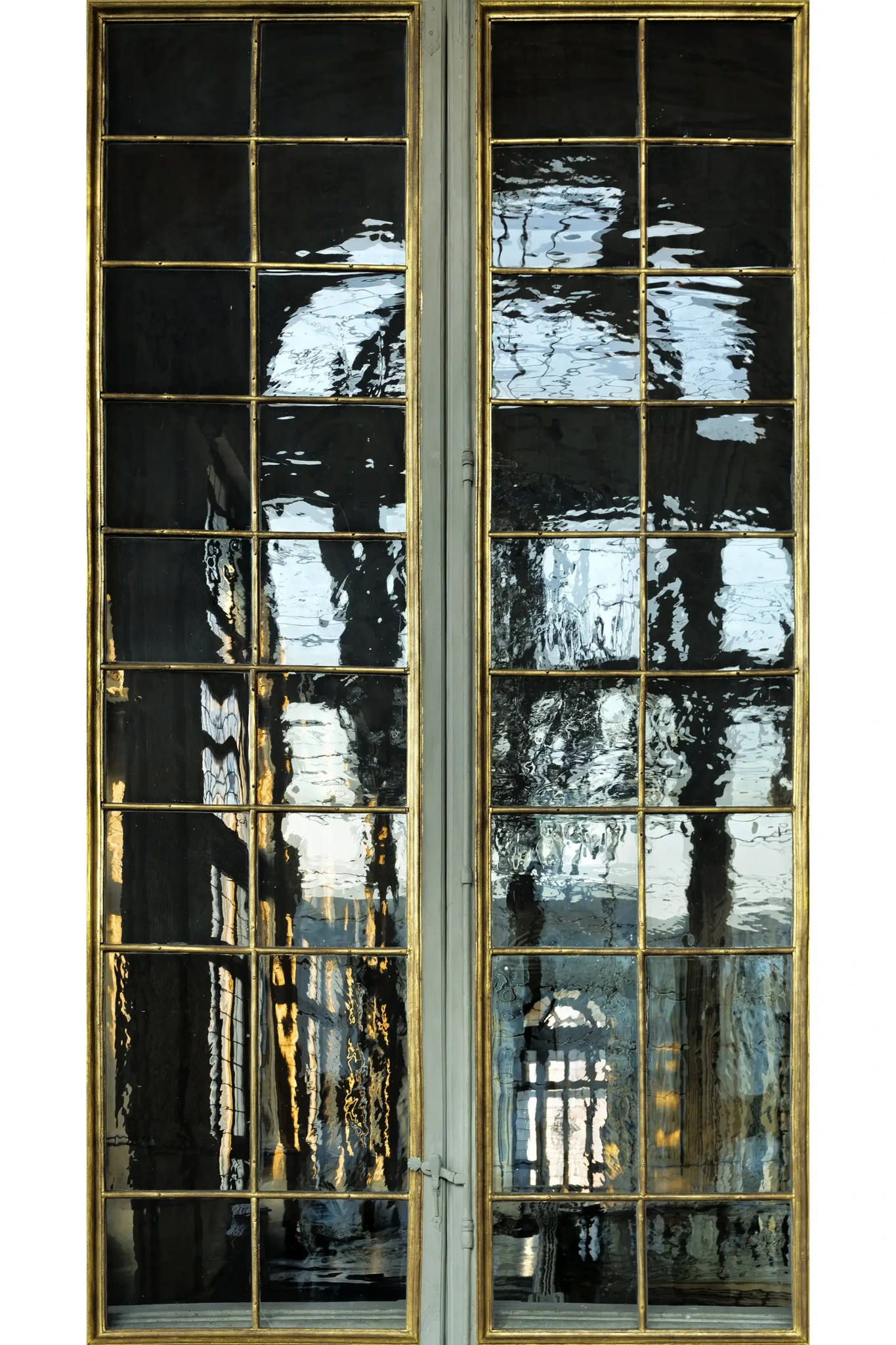 Detail of triptych Uno, trentasei e sei, 2017 photograph printed on satin 225 x 118 cm