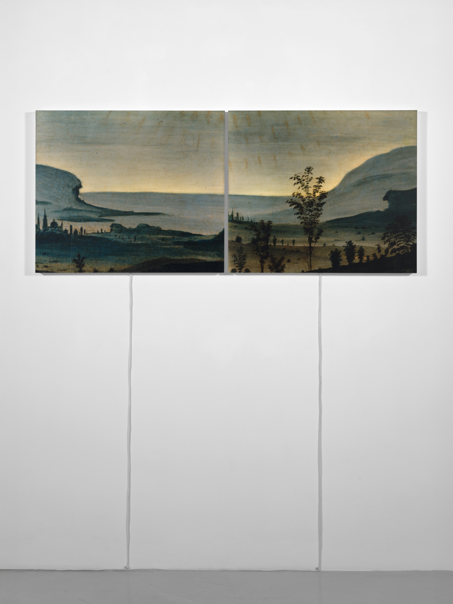 Untitled (Homage to Fungai 1), 2005 partially backlit C-print mounted on lightbox 67 × 160 × 5 cm