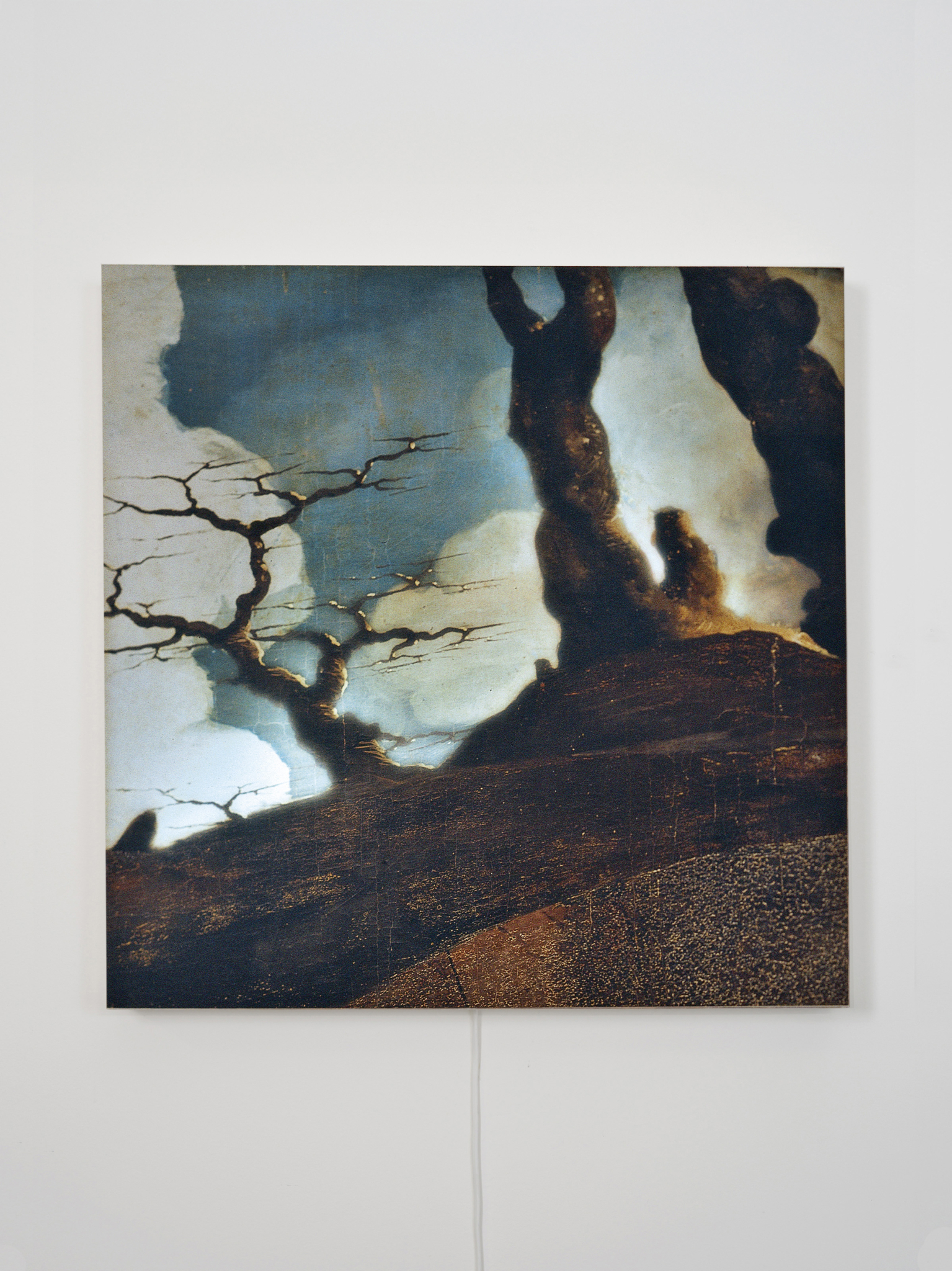 Untitled (Homage to Beccafumi 1), 2005 partially backlit C-print mounted on lightbox 54 × 67 × 5 cm