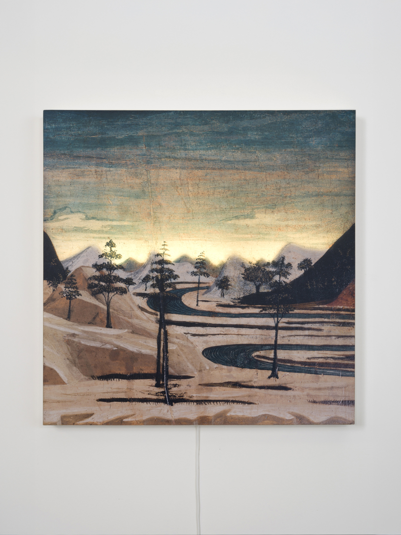 Untitled (Homage to Scheggia), 2005 partially backlit C-print mounted on lightbox 52.5 × 52.5 × 5 cm