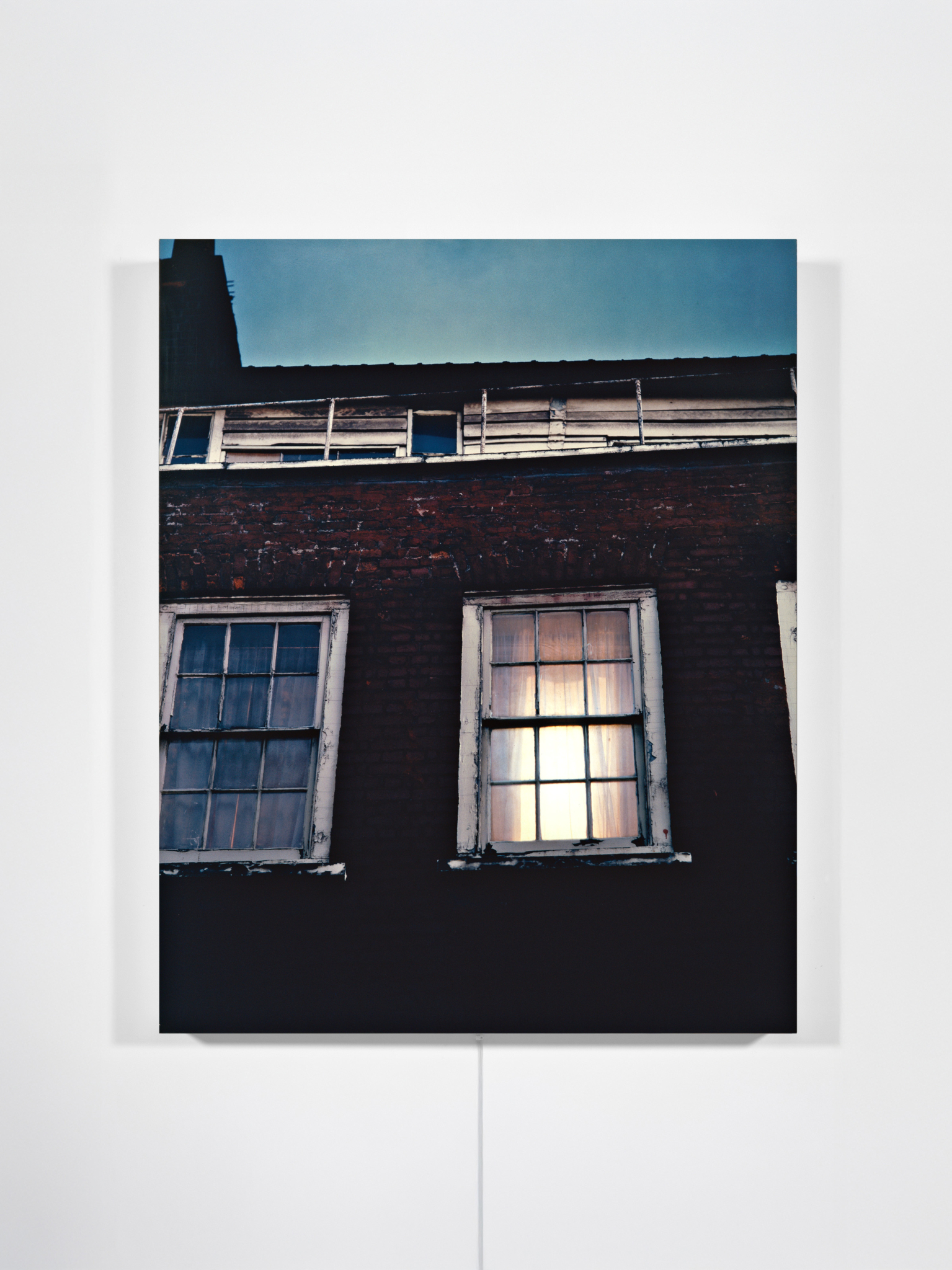 Wilkies Street, 1996 partially backlit C-print mounted on lightbox 120 × 100 × 10 cm