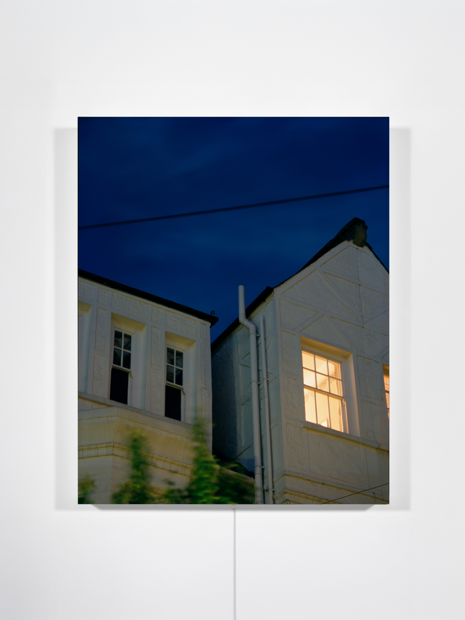 Schubert Road, 1996 partially backlit C-print mounted on lightbox 120 × 100 × 10 cm